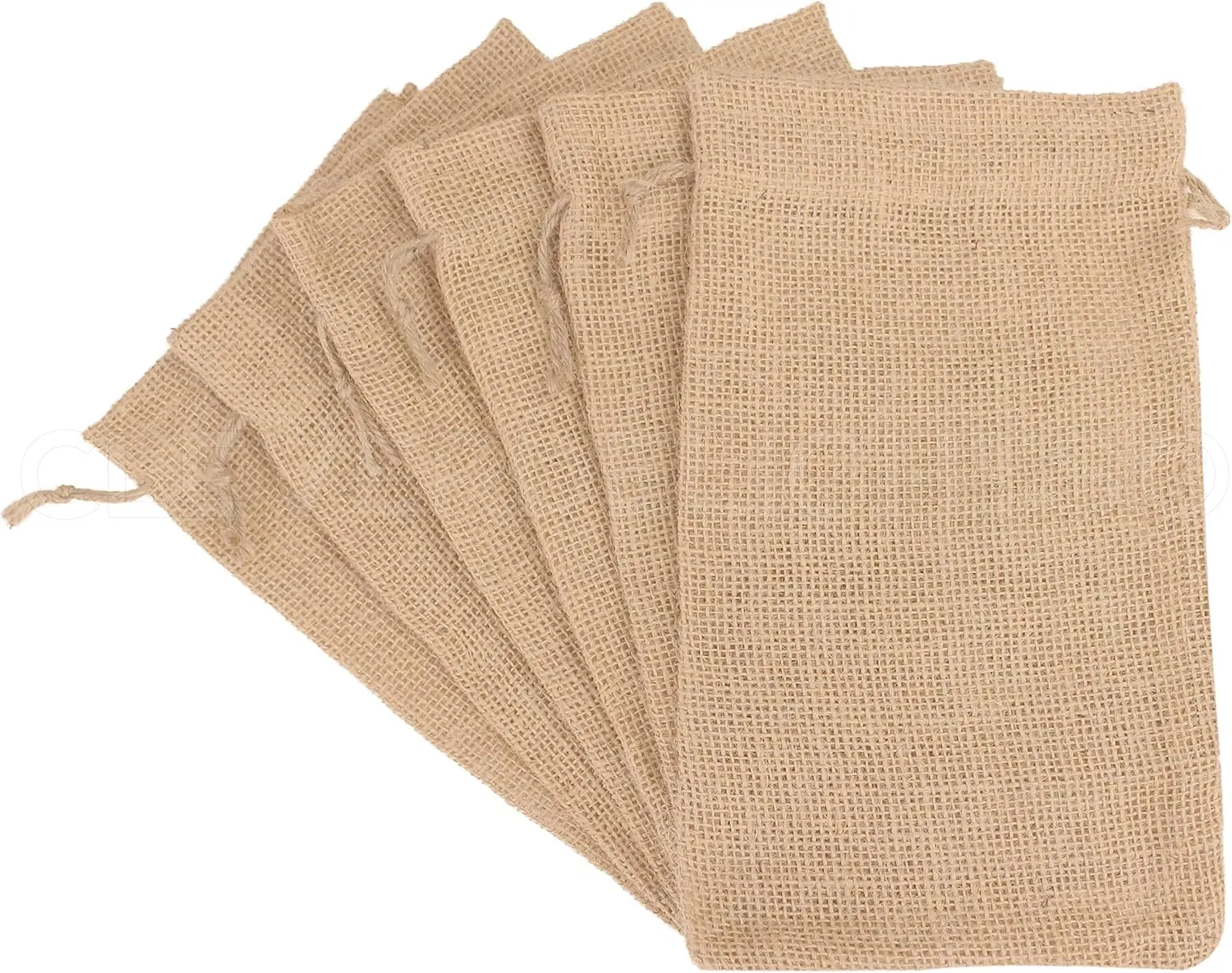 Customized Burlap Sacks Bags Jute Burlap Drawstring Bags