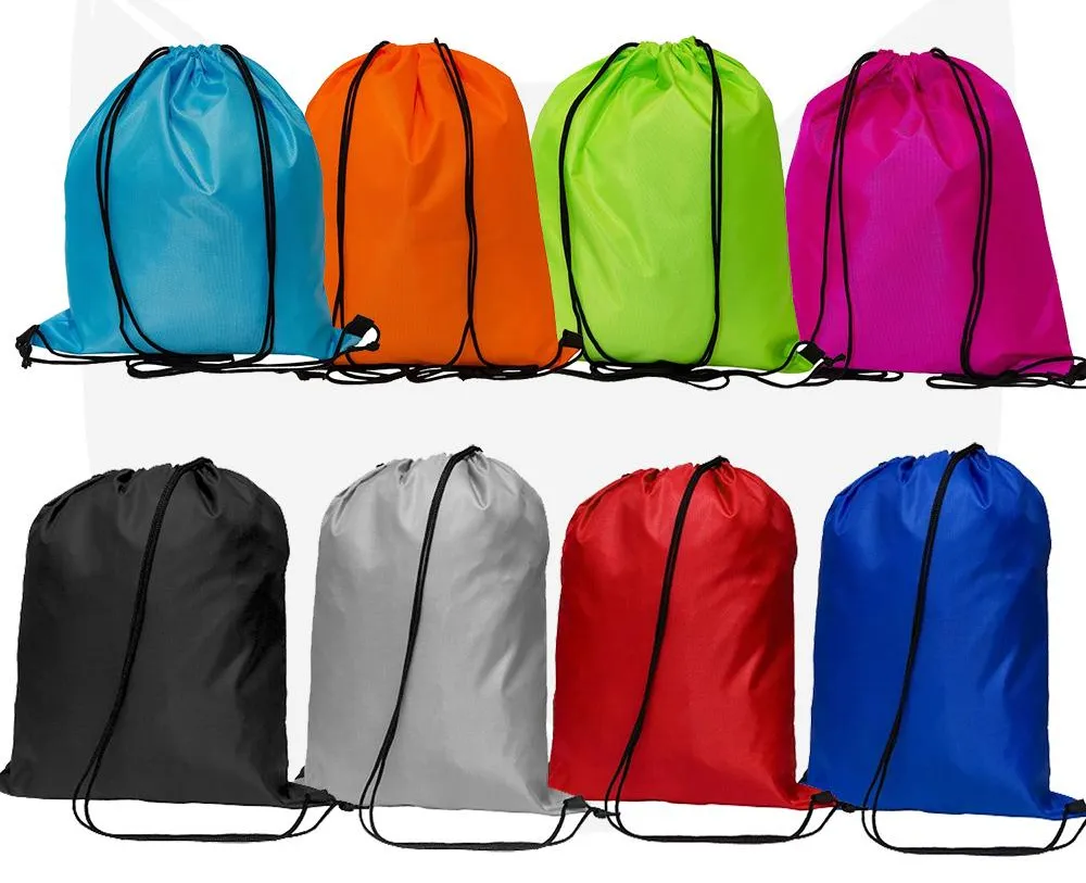 Wholesale Cheap Cotton Canvas Tote Bag Shoe Satin Drawstring Bag Custom Logo