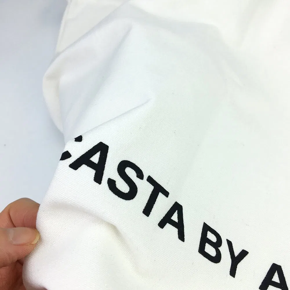High Quality Canvas Cotton Fabric Packaging Drawstring Small Cloth Pouch Bag
