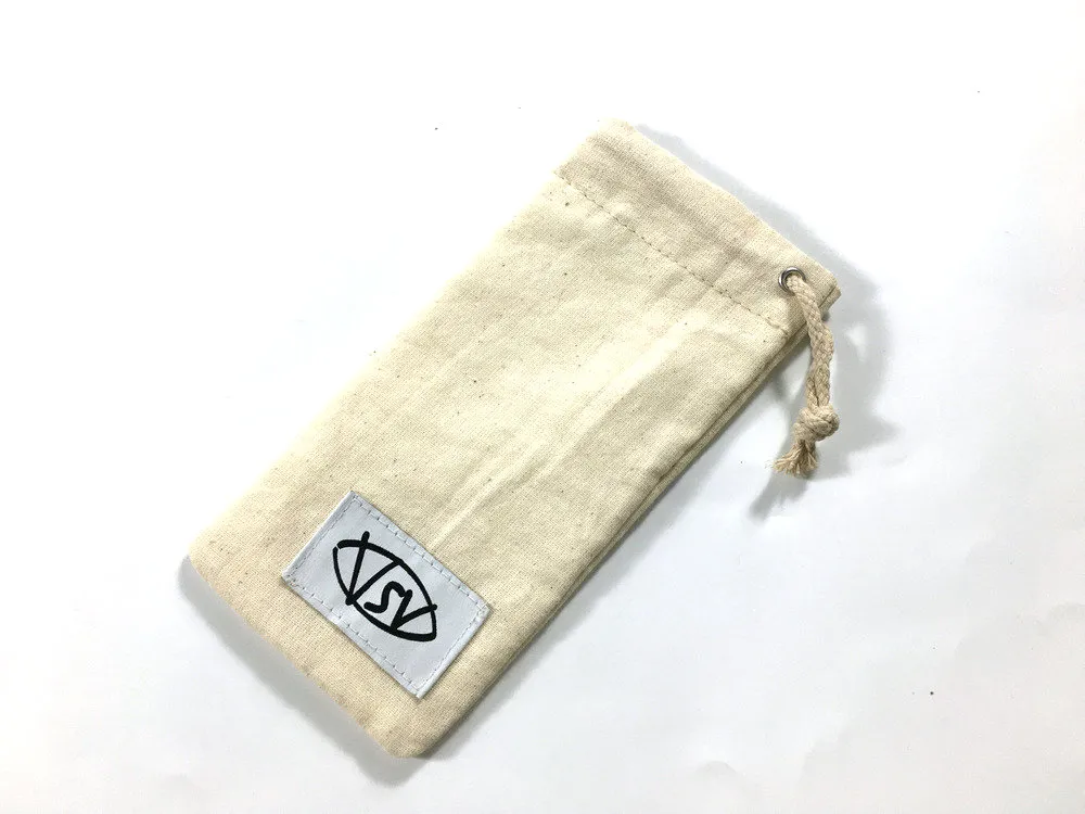 Custom The Suede Drawstring Pen Pouch