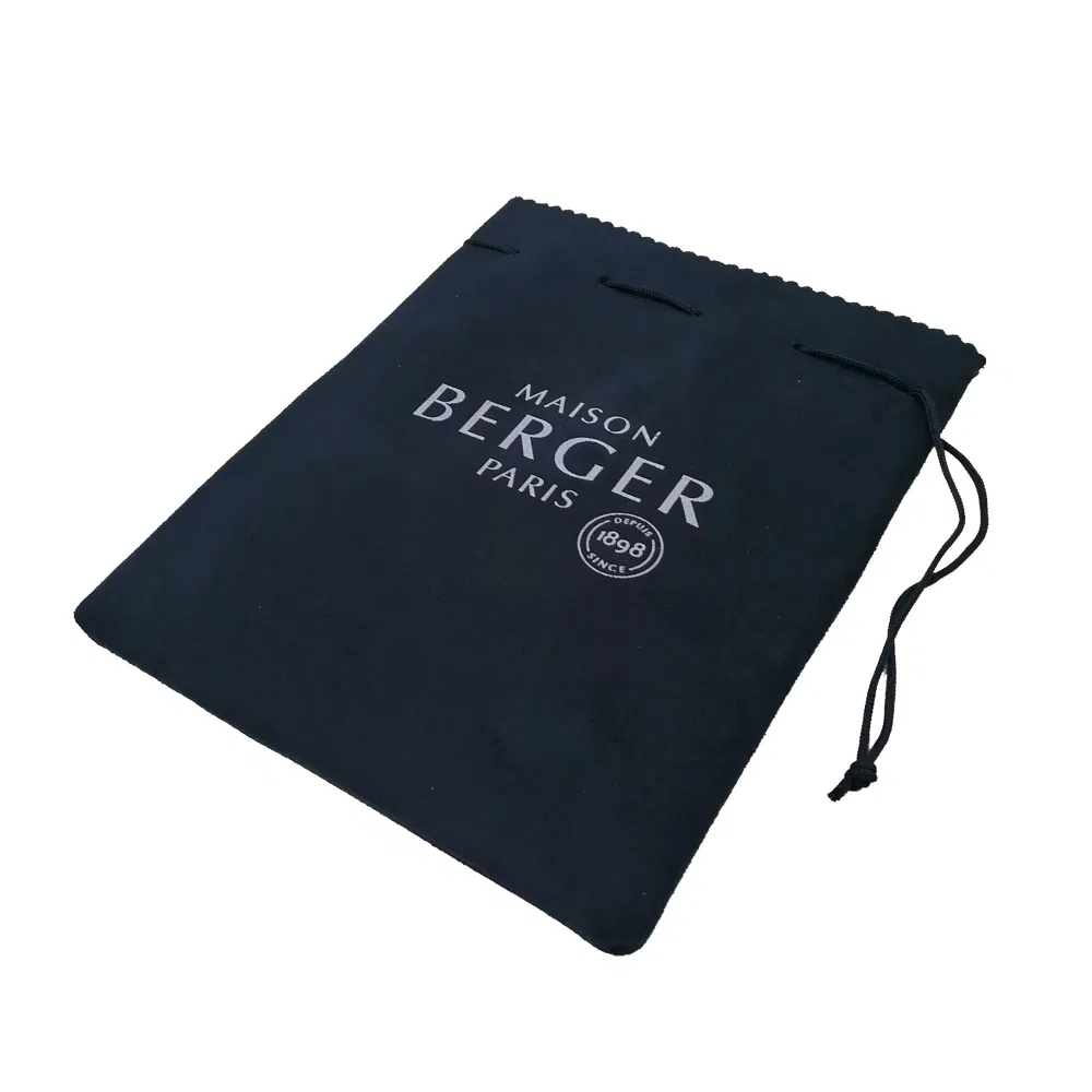 Sponge Composite Suede Velvet Shock Absorption Protection Drawstring Gift Packaging Pouch
