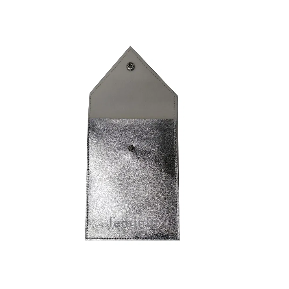 Silk Screen Printing PU Pouch for Jewelry