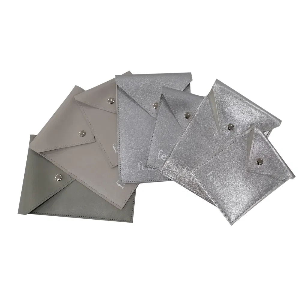 Different Colors Silk Screen Printing Polyurethane Pouch for Jewelry