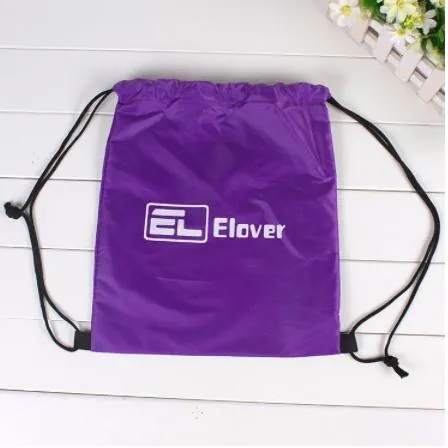 Imprinted Camouflage Polyester Drawstring Backpack Nylon Backpack