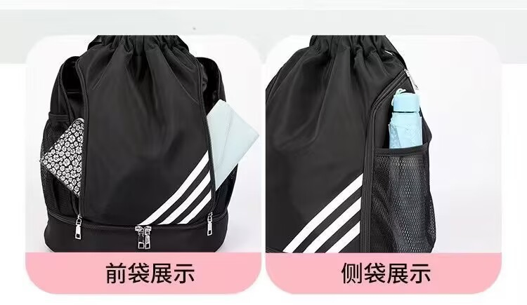 Wholesale Eco Friendly Nylon Carry Backpack Sport Gift Bag Drawstring Bag Promotional