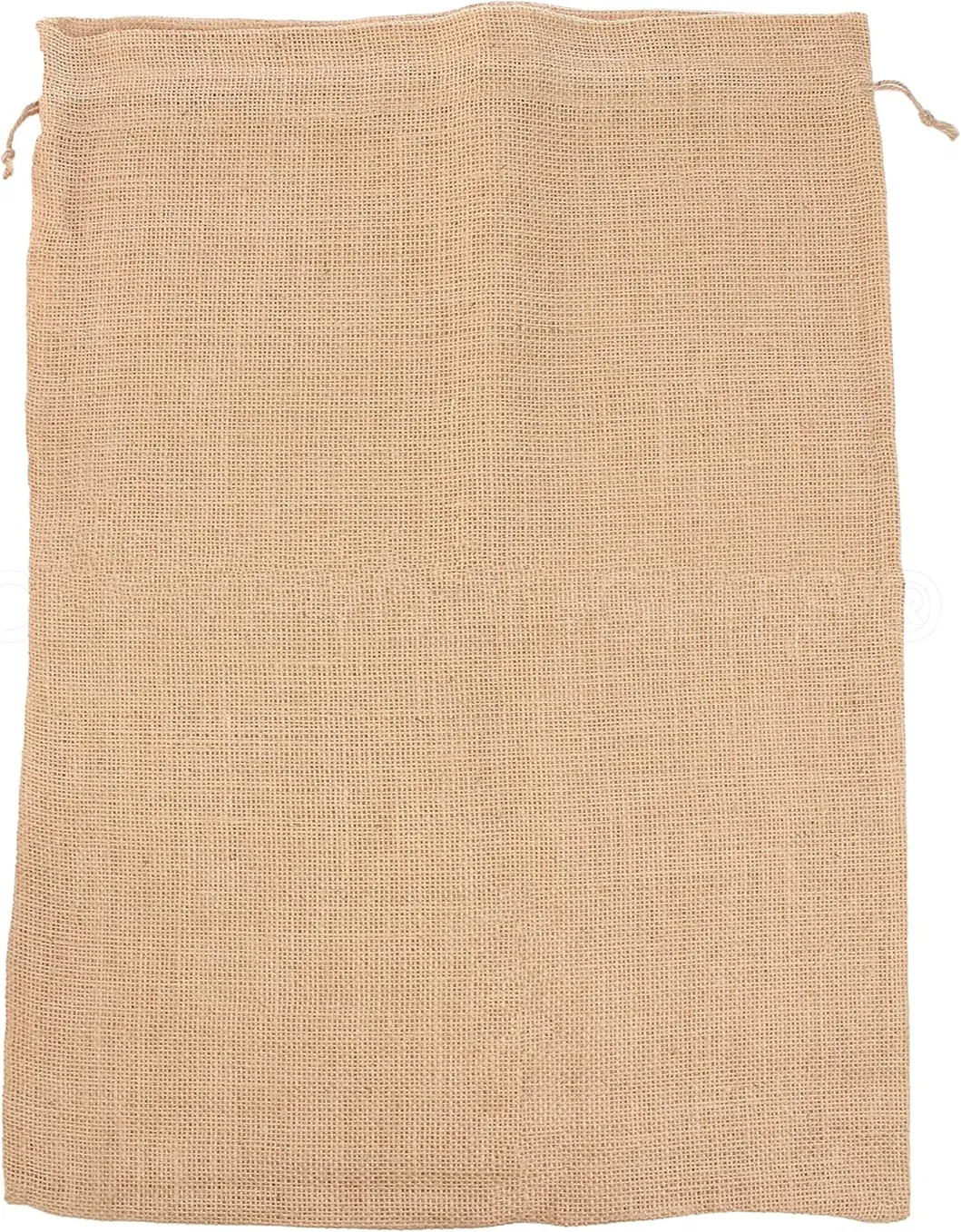 Customized Burlap Sacks Bags Jute Burlap Drawstring Bags