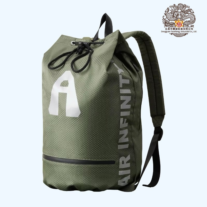 High Quality Customized Waterproof Sport Drawstring Bag Basketball Backpack Nylon Travel Backpack
