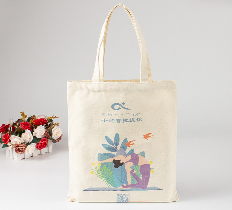 China Factory OEM Custom Design Printed Cotton Canvas Jute Tote Package Bag Shopper Bag Drawstring Package Bags