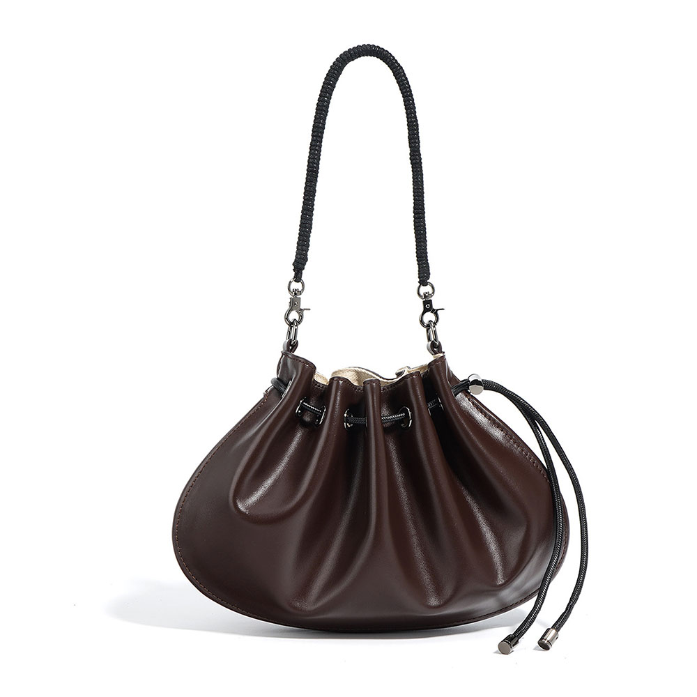 Genuine Cowhide Leather Shoulder Crossbody Bag Details