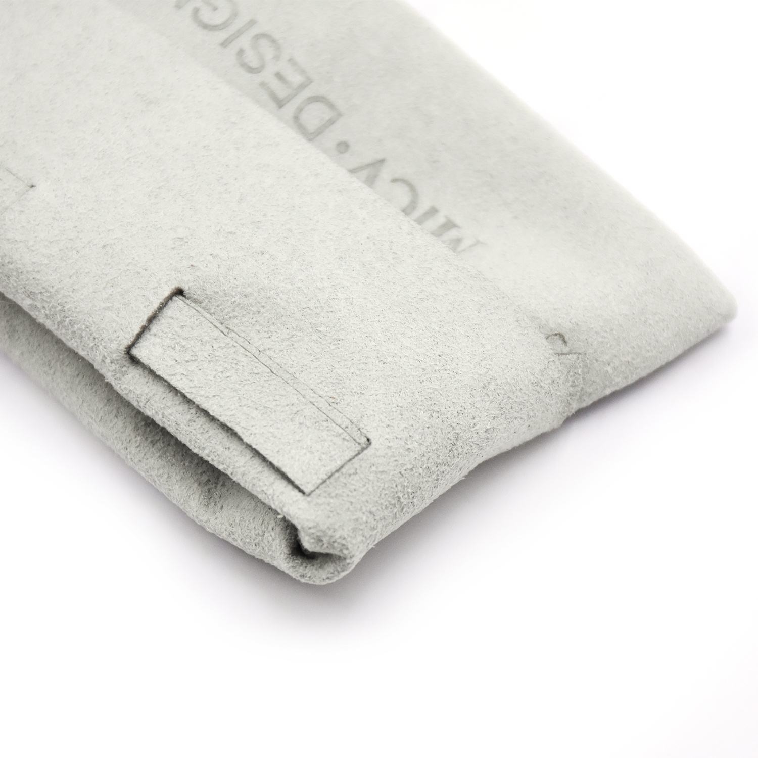 Bestpackaging Drawstring Jewelry Pouch Suede Jewel Packaging Bag Custom logo Jewelri Gift Bag Microfibre Leather