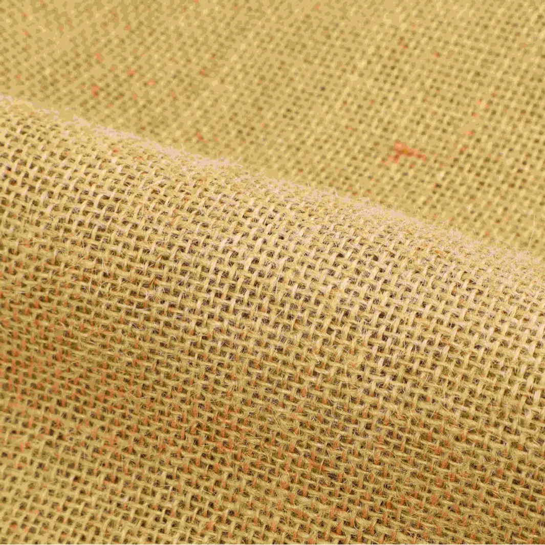 Eco-Friendly 100% Jute Fabric Woven Jute Bag Party Favor Pouches Burlap Drawstring Bag