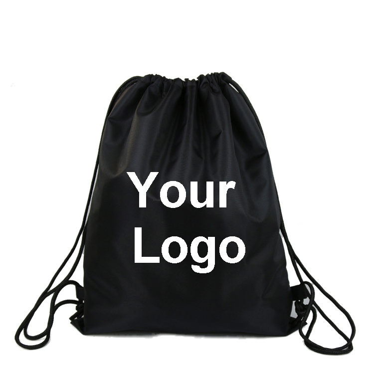 Wholesale Customized Promotional Polyester Nylon Drawstring Backpack