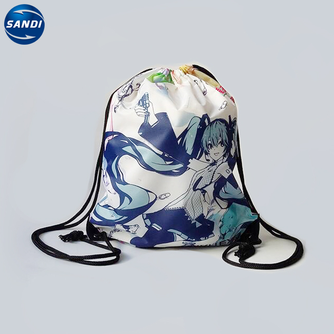 Custom Sports Drawstring Cinch Bag WaterProof Swimming Bag Beach Cinch Bag