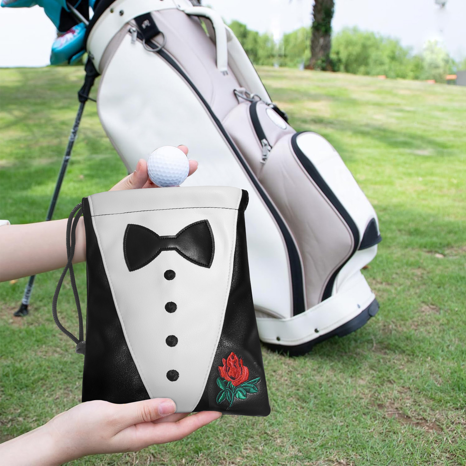 Golf Pouch Bag Detail 10