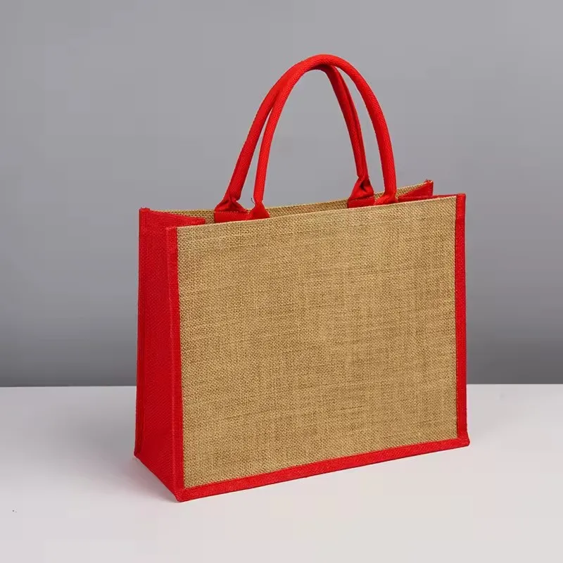 Custom Printed Burlap Decorative Bags