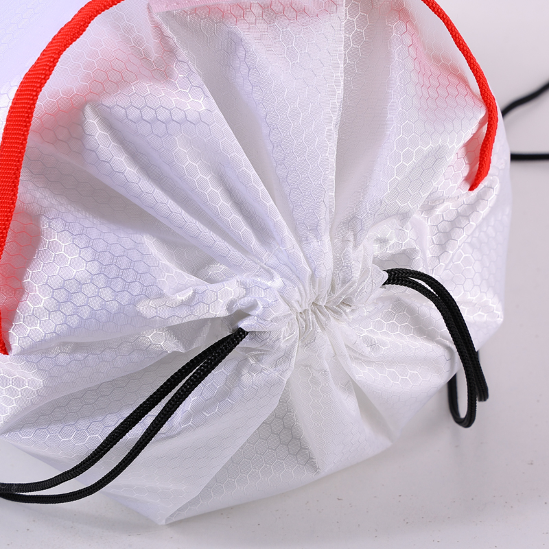 Premium Quality Durable Polyester Cinch Bag with Heat Transfer Design for Team Events and Travel