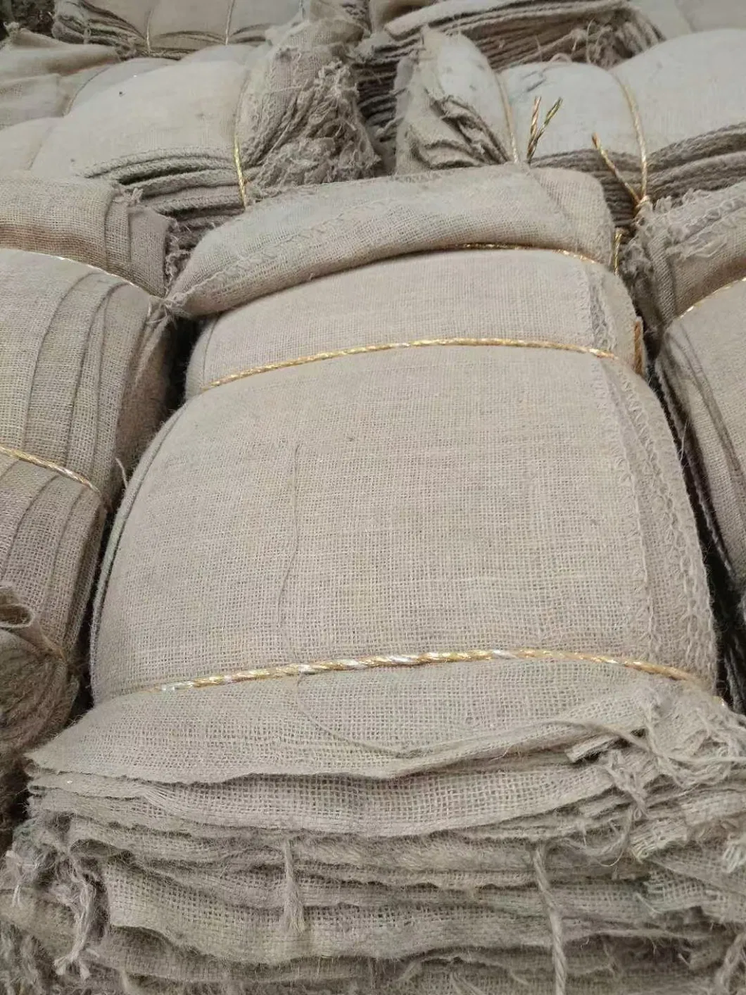 Customized Burlap Sacks Bags Jute Burlap Drawstring Bags