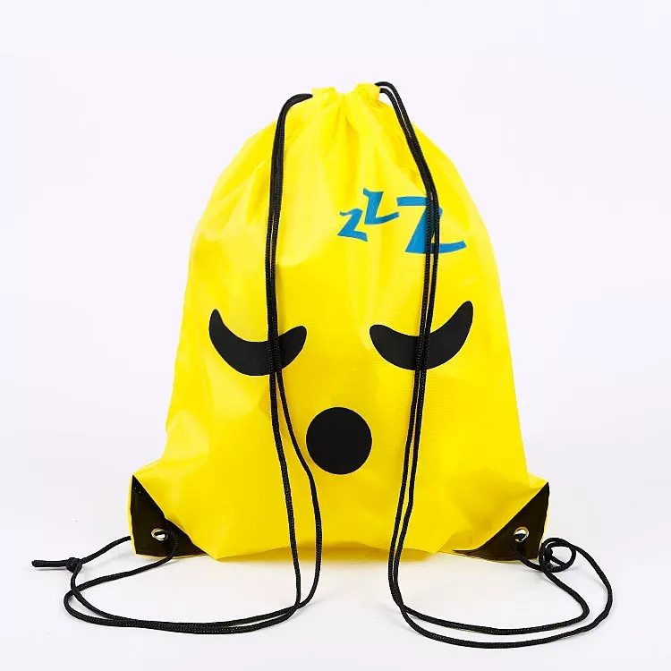 Stylish and Durable Nylon Drawstring Backpack for Everyday Use