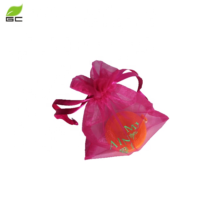 Free Sample High Quality Organza Bag With Drawstring Eco-friendly Reusable Organza Bag for Gift/Jewelry/Shopping