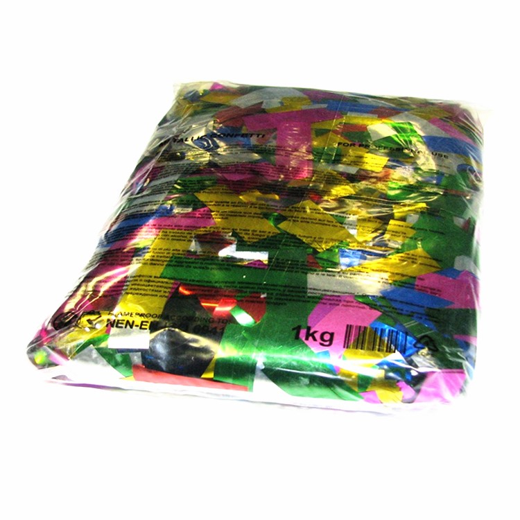 Wholesale Red Metallic Foil Confetti 1kg for Party and Event