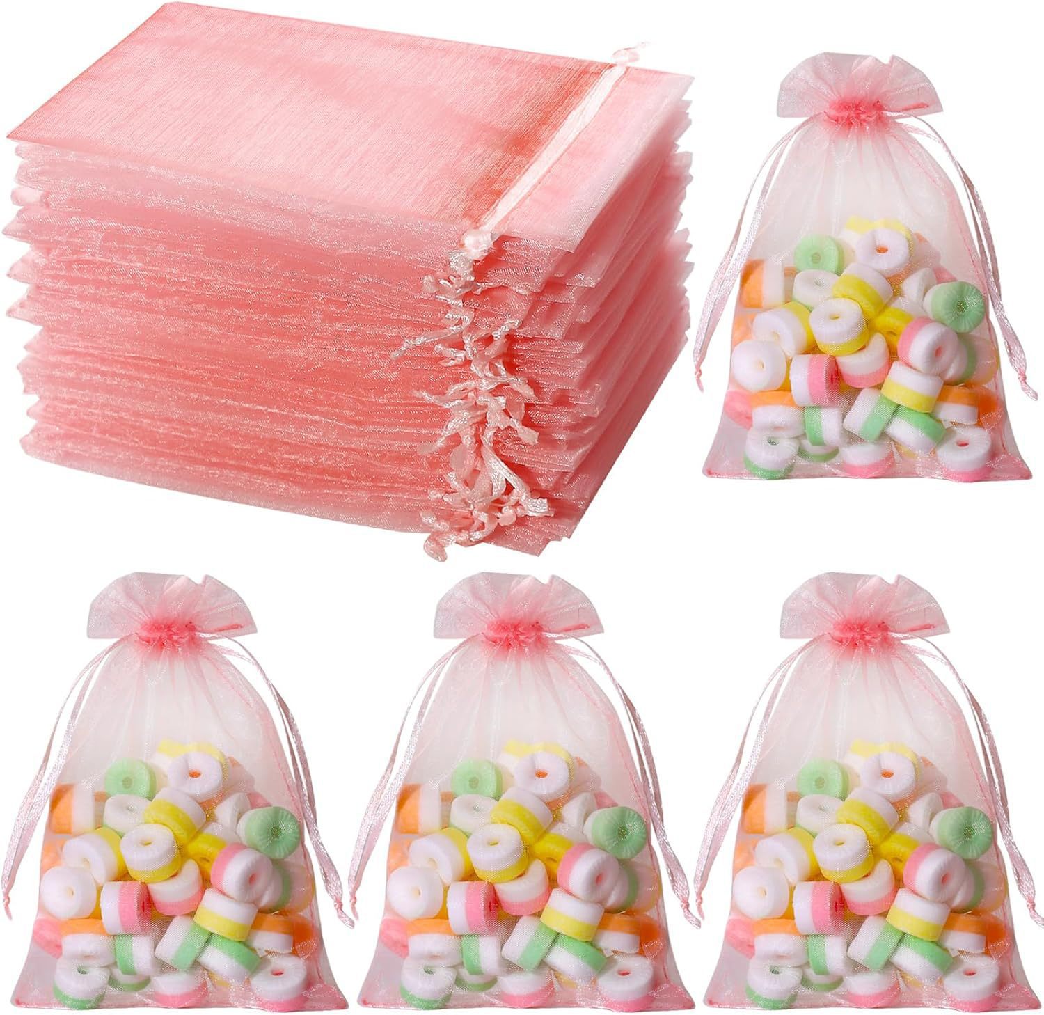 Pure Color Organza Gauze Bag