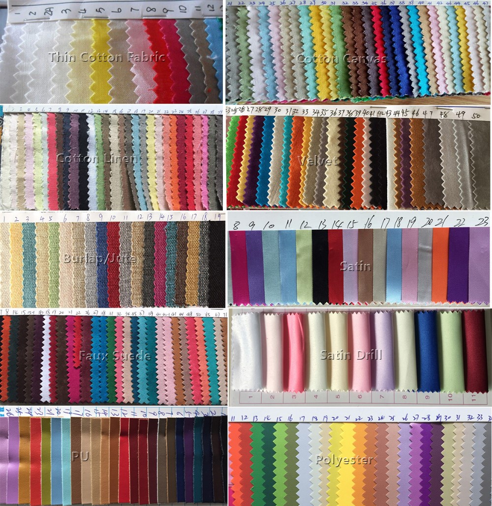 Various Fabric Swatches