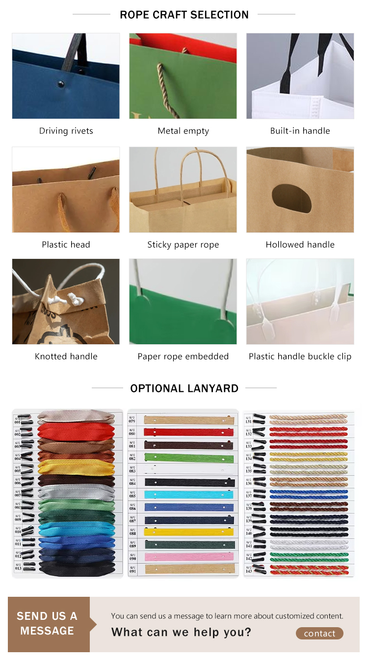 High-End Metallic Silver/Gold Foil Paperboard Shopping Bag Detail 4