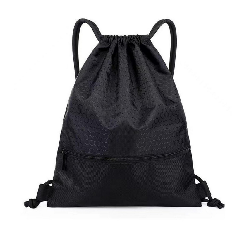 Custom Promotional Drawstring Backpack Gym Cinch Bag Foldable Draw String Back Bag Sports Bag for Gym Sports Travel Outside