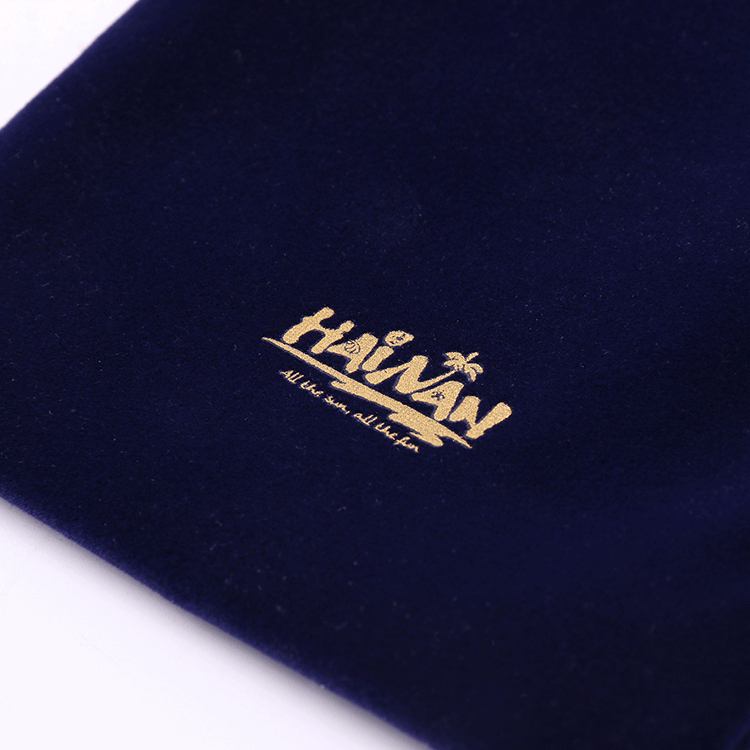 Wholesale Eco-friendly Microfiber Promotional Company Logo Pouches Rope Handle Zipper Closure Gift Bags for Storage Shopping