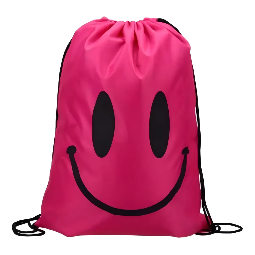 Lightweight Waterproof Nylon Mesh Drawstring Backpack for Swimming