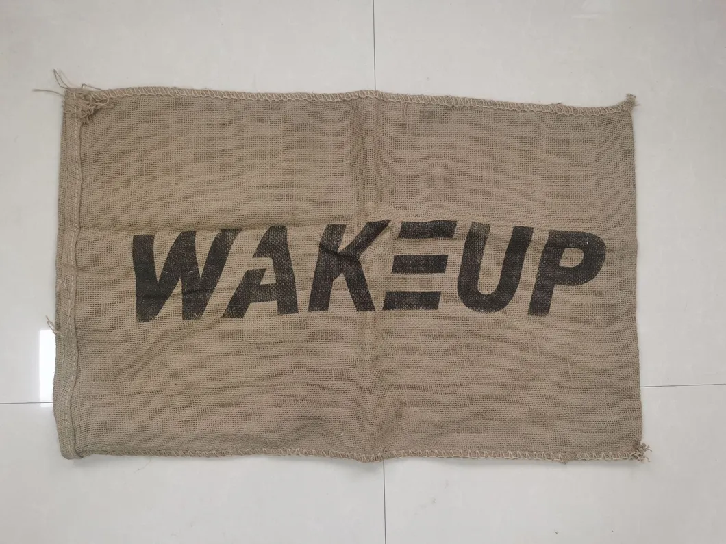 High Quality New Heavy Jute Bags Natural Linen Burlap Gift Handles Gift Packaging Party Favor