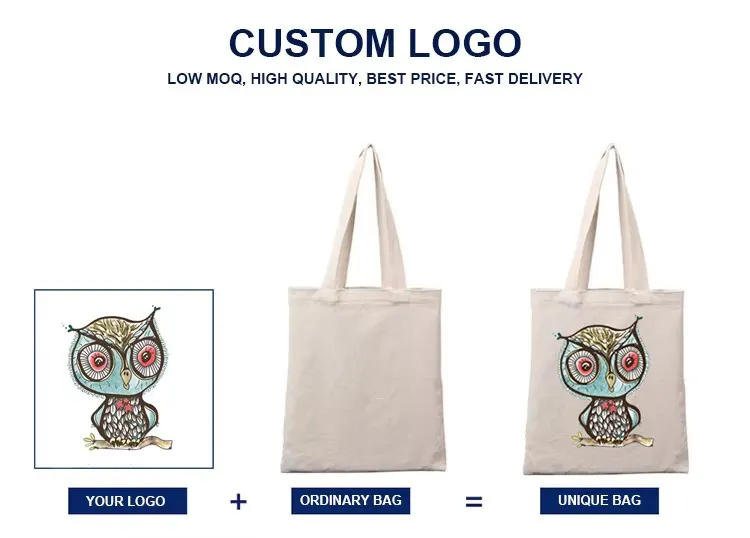 Popular Wedding Gift Canvas Wine Tote Bag with Drawstring Pocket for Wine Packaging for Shopping