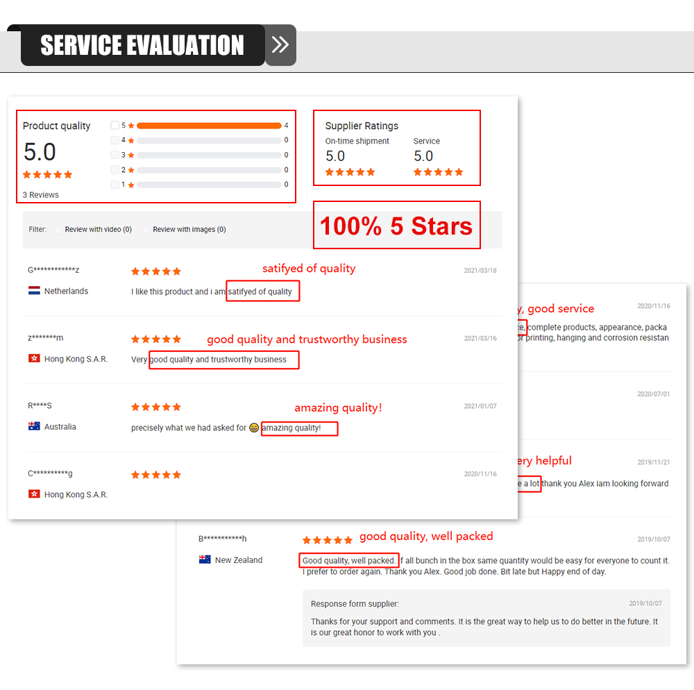 Buyer Reviews Proof