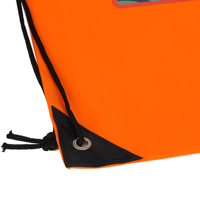 Luxury Style Polyester Drawstring Backpack Cinch Bags with Strings for Women and Men