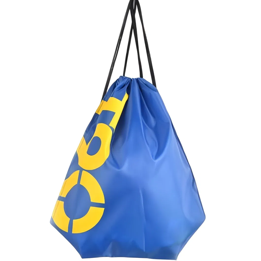 Lightweight Waterproof Nylon Mesh Drawstring Backpack for Swimming
