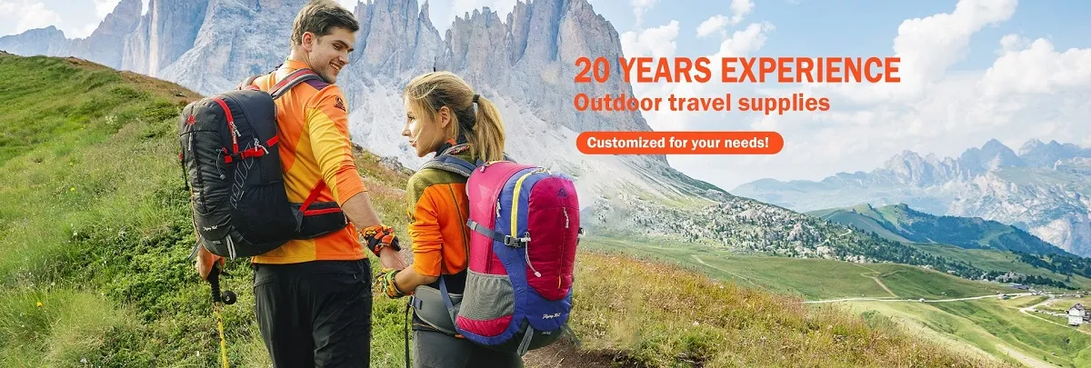 Nylon Voyager Backpack display banner