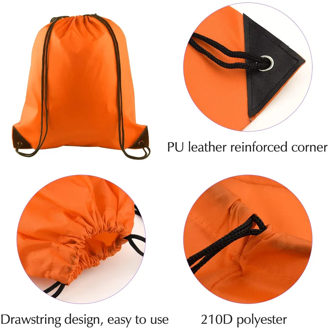 Wholesale Cheap Cotton Canvas Tote Bag Shoe Satin Drawstring Bag Custom Logo
