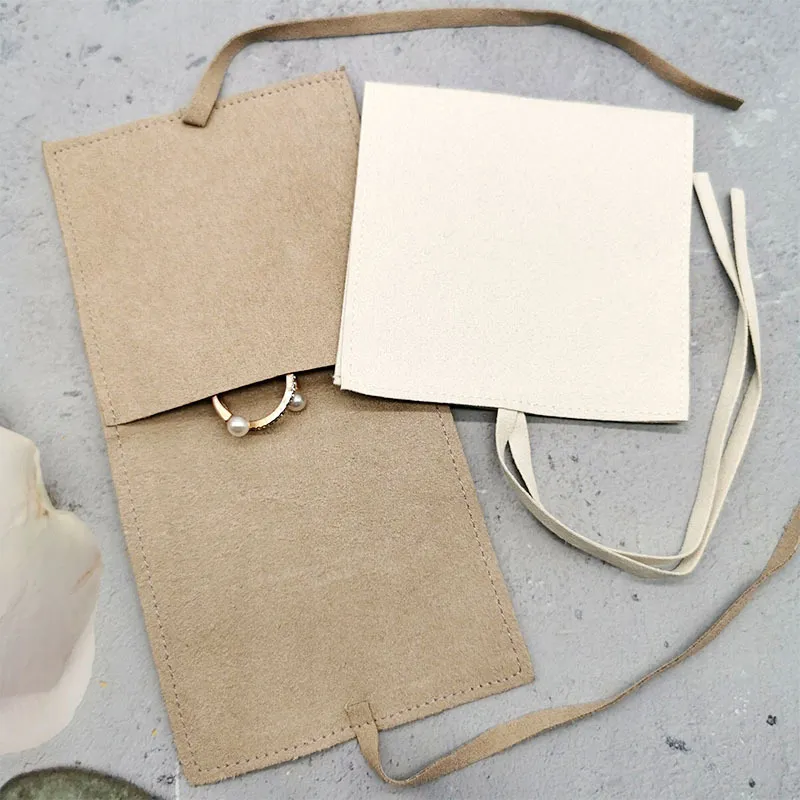 Premium Microfiber Suede Jewelry Organizer Pouch for Travel