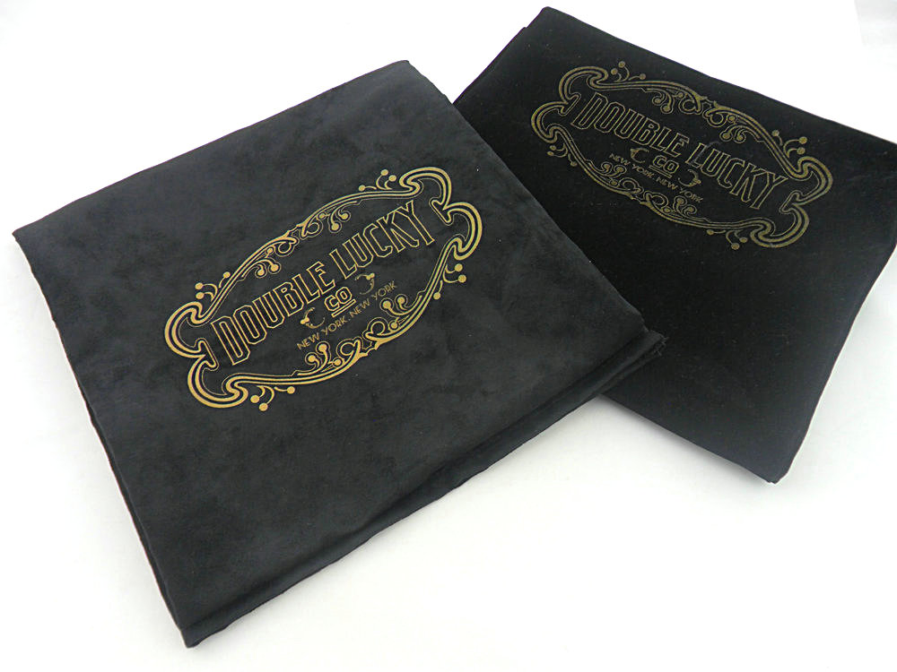 High-End Small Ring Packaging Custom Printed with Logo Silk Suede Microfiber Velvet Gift Jewelry Pouch Bag