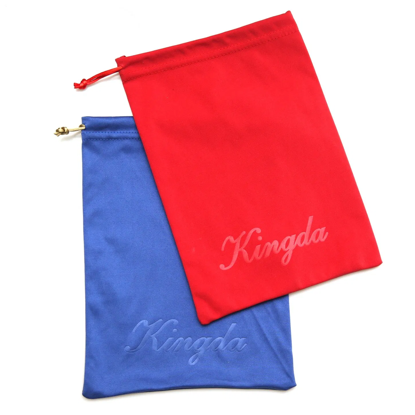 Microfiber Jewelry Sunglasses Pouch 100% RPET Polyester Silk-Screen Printing