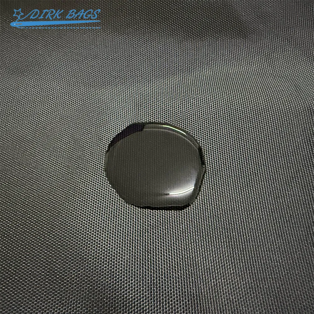 Custom Printed Reusable Black Twill Polyester Fabric Drawstring Packaging Bag Pouch Image 4