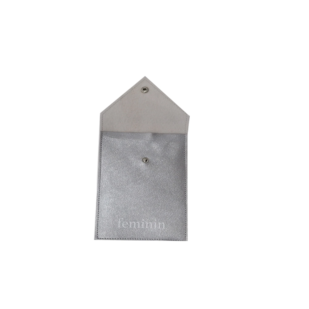 Qingdao Factory Silk Screen Printing Polyurethane Pouch for Jewelry