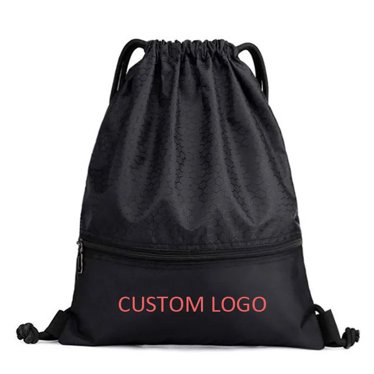 Wholesale Cheap Cotton Canvas Tote Bag Shoe Satin Drawstring Bag Custom Logo