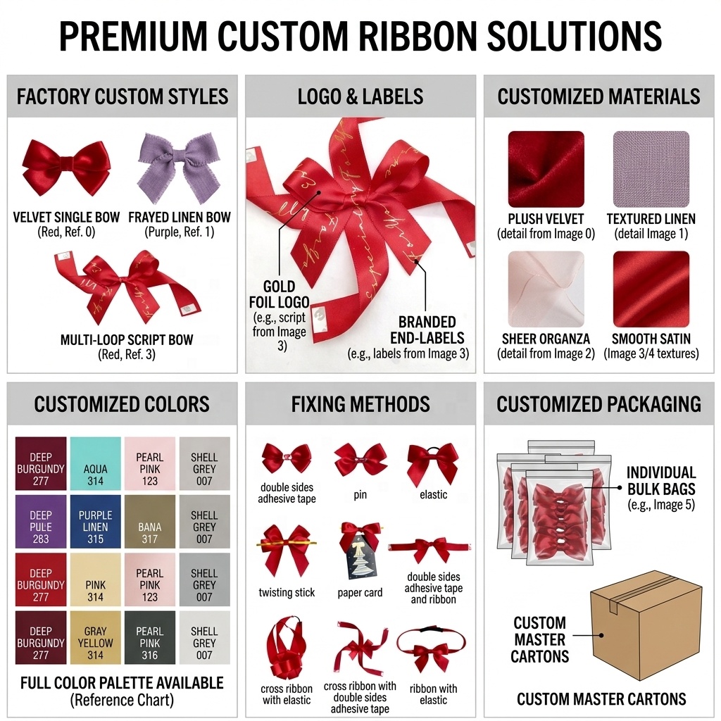 Factory Direct Luxury Transparent Gift Bag Custom Logo Elegant Chiffon Ribbon Bow Clear Handbag For Wedding Favors