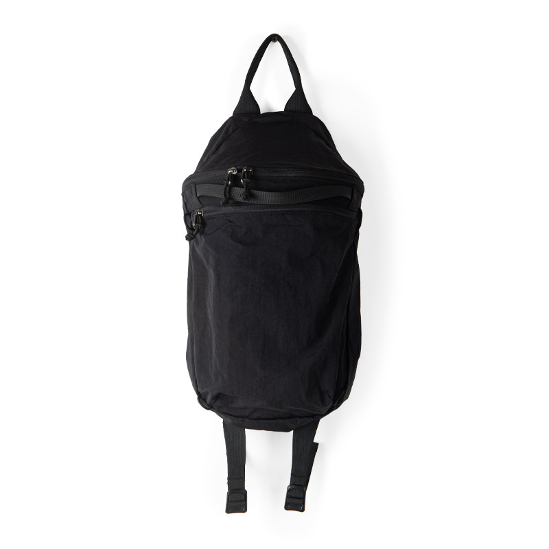 Niche Waterproof Nylon Cloth Drawstring Backpack Female Forest Large Capacity Backpack