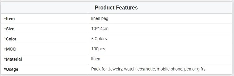 Fashionable 10*14cm Easter Gift Pouch Rabbit Drawstring Cotton Linen Candy Bag
