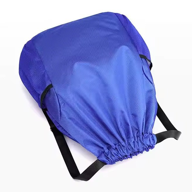 Eco-Friendly RPET Nylon Oxford Ripstop Fabric Drawstring Backpack