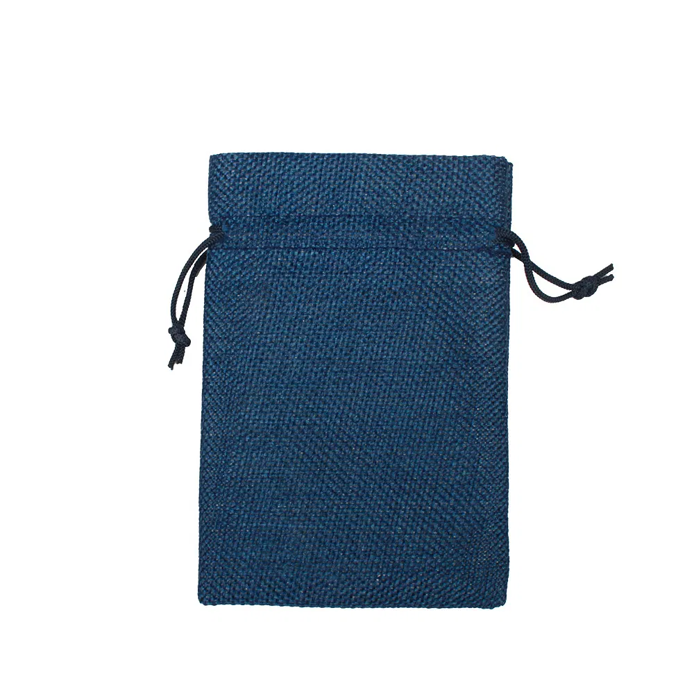 24 Decorative Hanging Small Cloth Bags Advent Calendar Drawstring Linen Bag Christmas Gift Bag Set