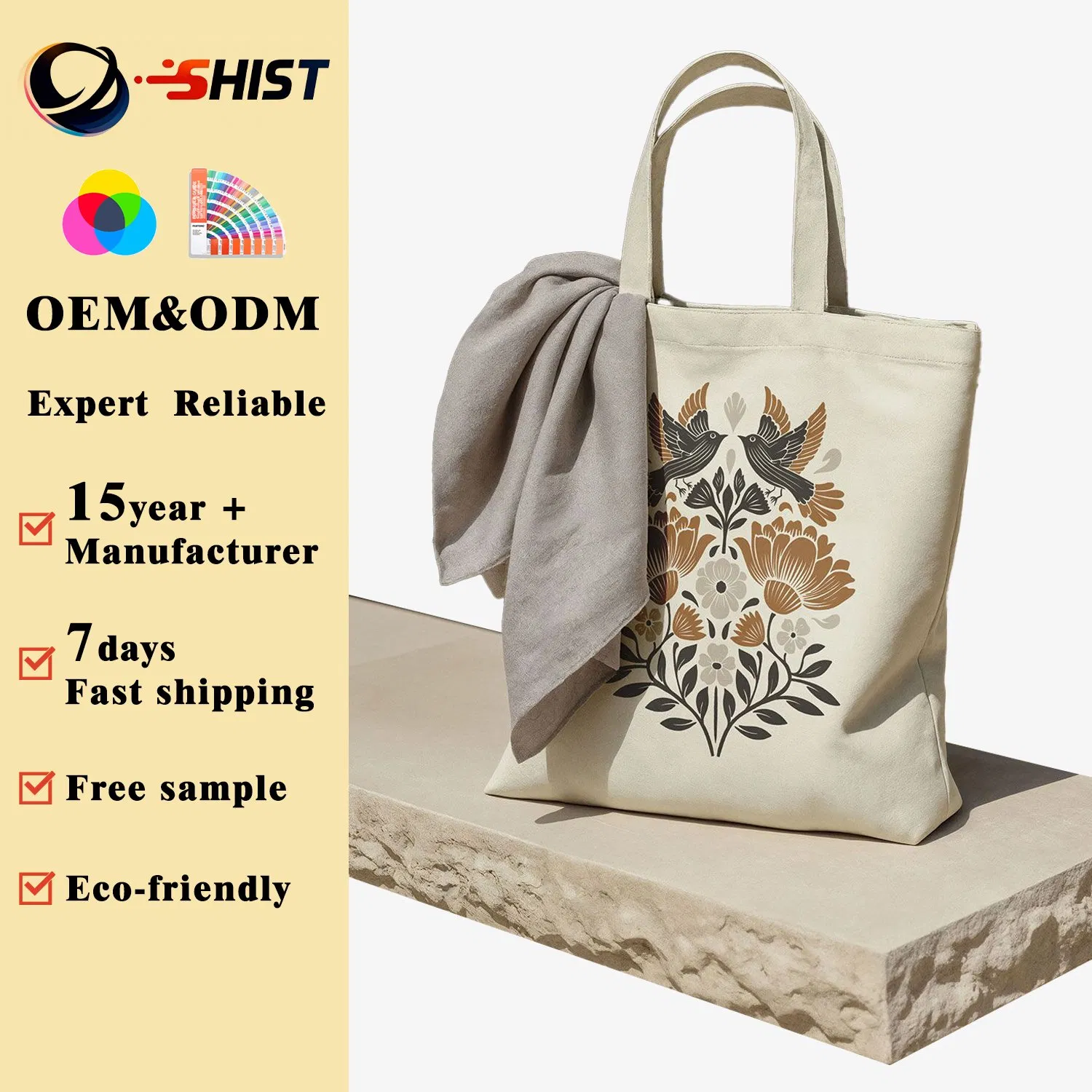 Gift Bag Canvas Bag with Drawstring for Event Custom