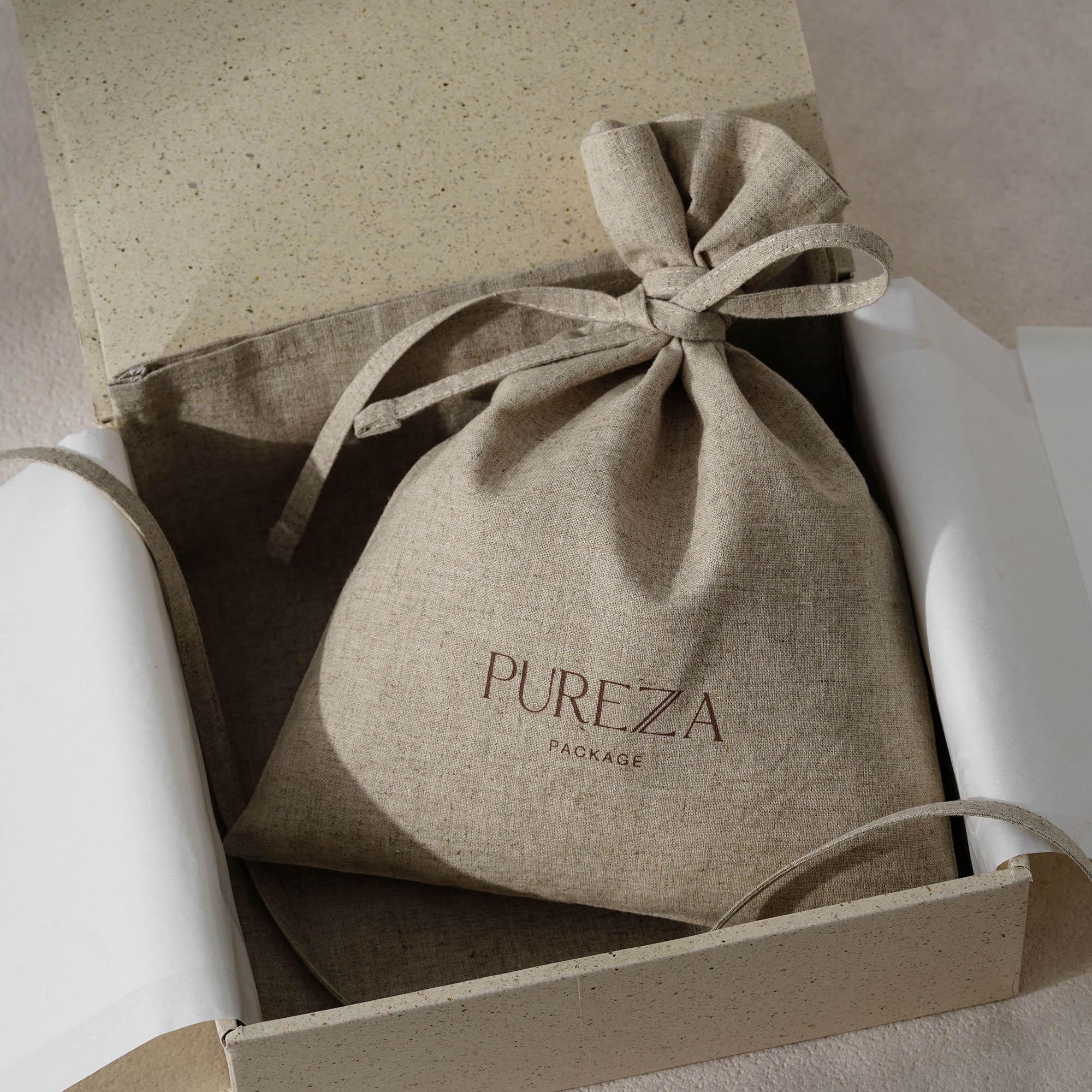 Wholesale Breathable Organza Sachet Pouches Burlap Linen Drawstring Bag for Coffee Bean Packaging Elegant Gift Idea